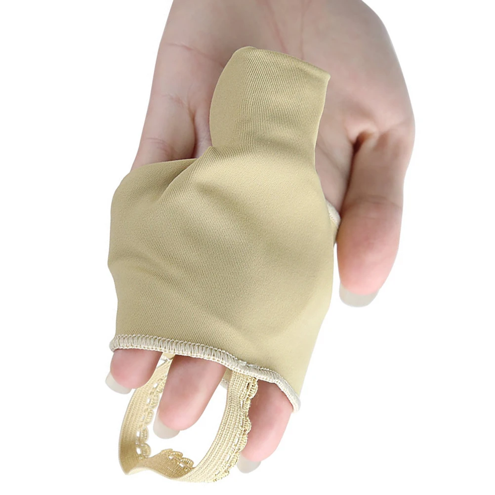 

1 Pair Toe Straightener Bunion Relief Hallux Valgus Correction Sebs Foot Care Tool Use Women Men Size L Khaki