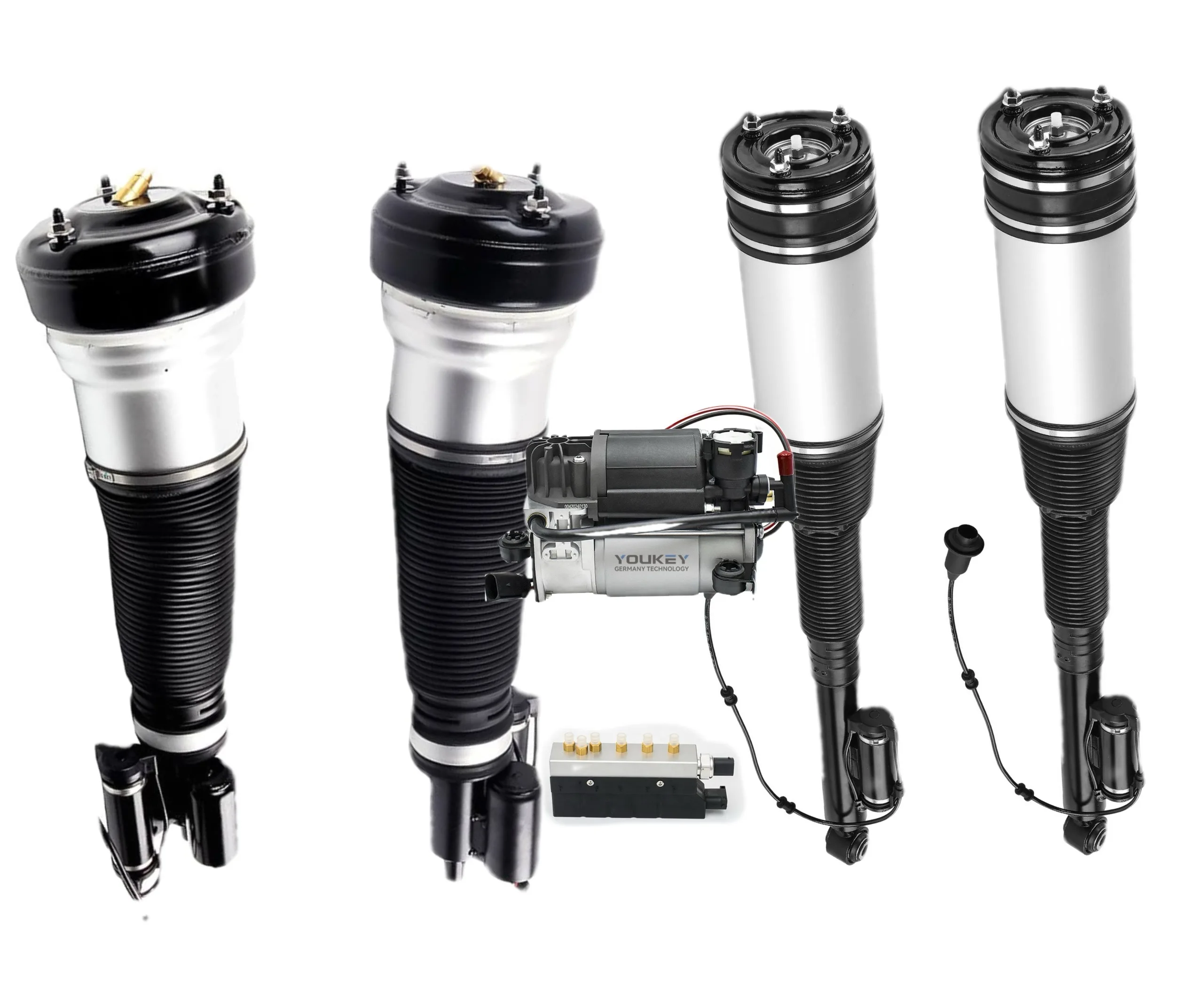 Original Factory Air Suspension Air Strut Shock Absorber for Merced- Be- S-Class(W220)  4 Matic Front 2203201338 in stock