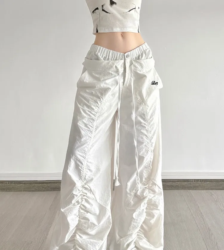 سراويل المظلة النسائية أرخص الشتاء الصوفية متوهجة صورة ظلية خمر في الهواء الطلق المتضخم مبطنة بالصوف مريحة الشمال الحد الأدنى #2