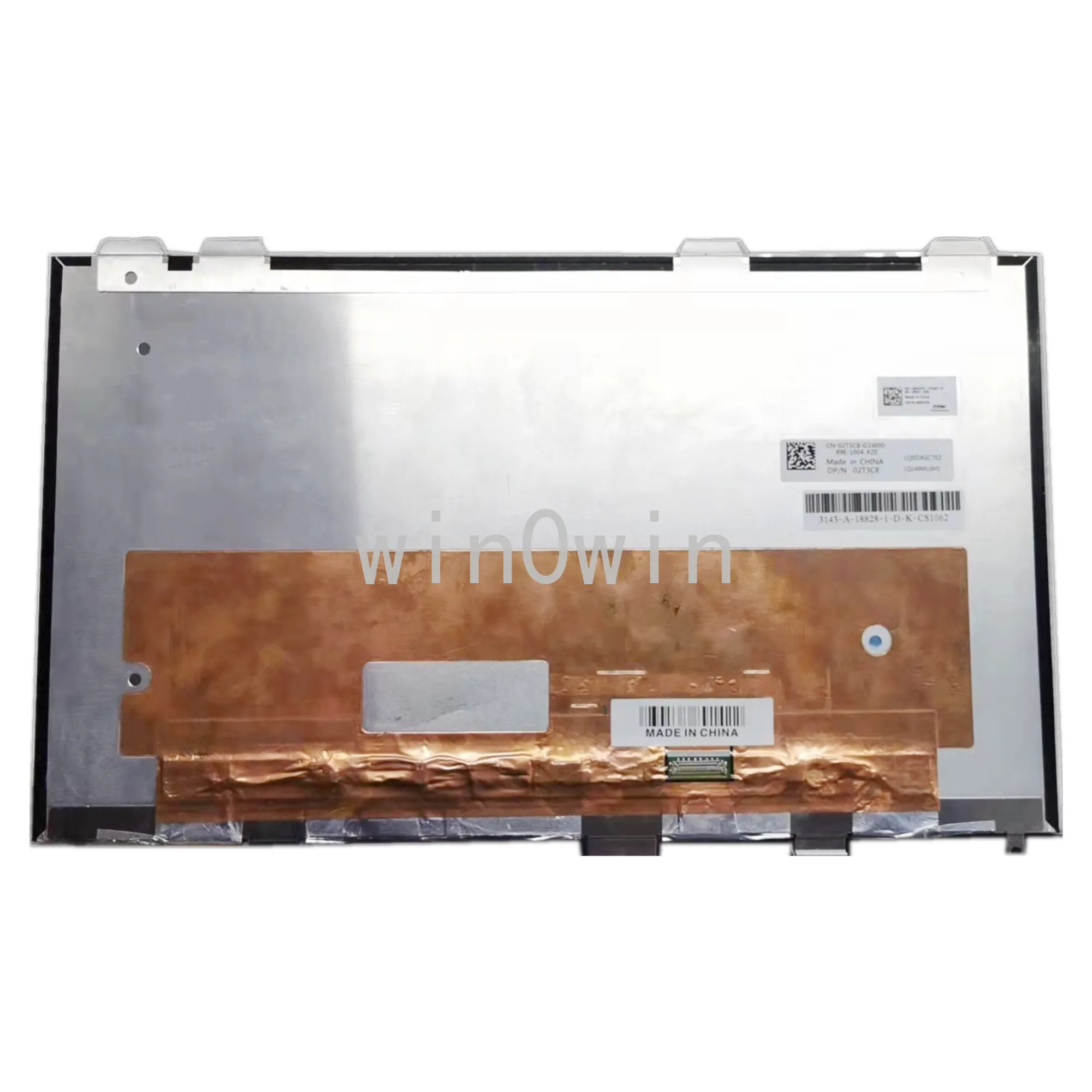 LQ140M1JX41 LQ0DASC701 LCD Screen DP/N 02T3C8 For Dell Inspirion 7490 NON-TOUCH