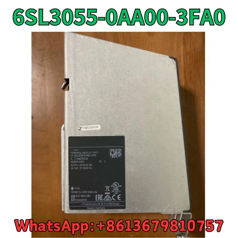 Used Module 6SL3055-0AA00-3FA0 test OK Fast Shipping