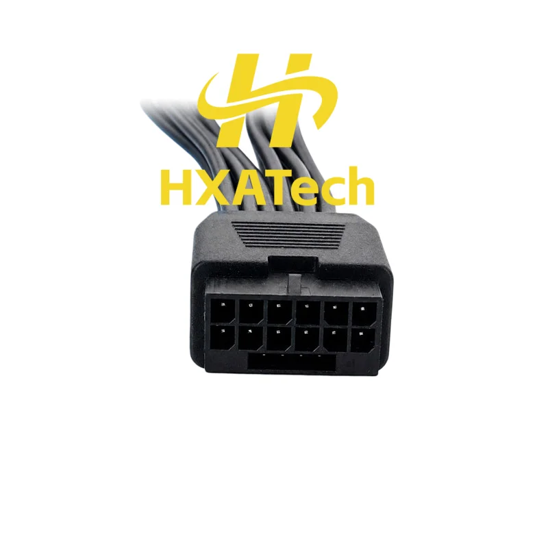 HXATech-High Quality PCIE5.0 12VHPWR female to 3x8pin Male GPU Video Card Power Cable 16pin to 2x8pin Graphic Card Converter