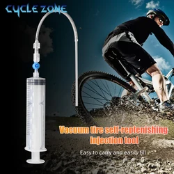 Bicycle Oil Bleed Tool Bike Tubeless Tire Liquid Injection Tool MTB Tubeless Tyre Injector Cycling Sealant Injection Accessories