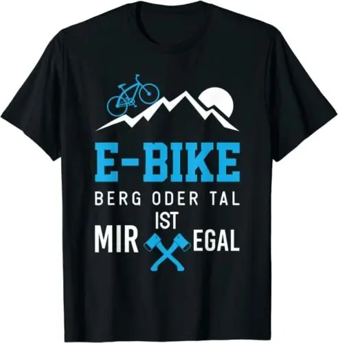 Neu fahrrad elektro fahrrad mann spruch männer premium geschenk tee t-shirt