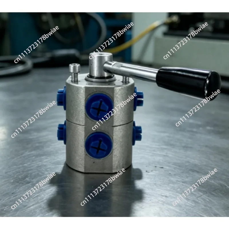 Hook Arm Garbage Truck DF6VIE Manual Rotary Valve Switching  Hydraulic Valve Two-position Six-way Directional  Grader