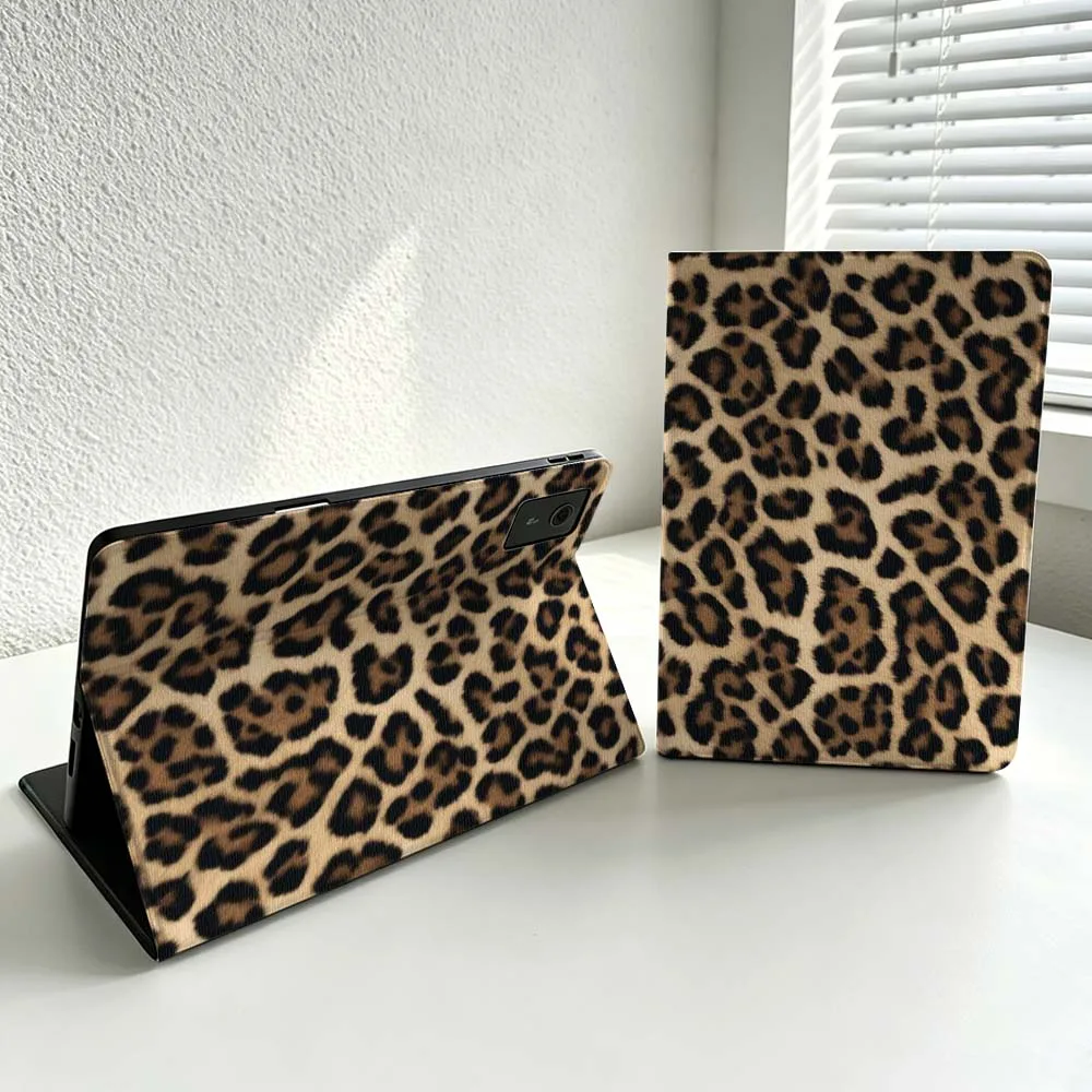 Golden Leopard Print Sparkle For Lenovo Xiaoxin Lenovo Tab Pad Pro Plus K11 P12 M10 Legion Y900 Soft Inch Tablet Case Cover