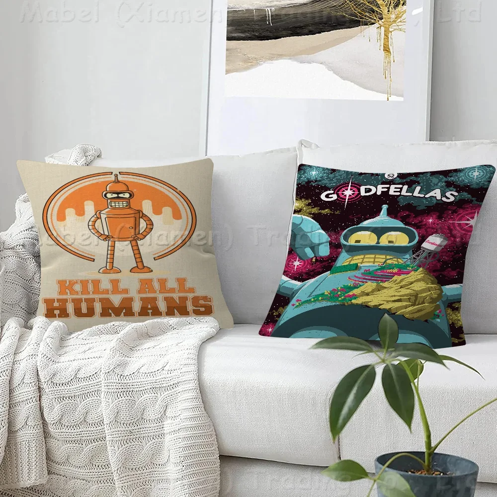 Futurama Cushion Cover Decorative Pillow Sofa Home Decor Case Pillow Cases