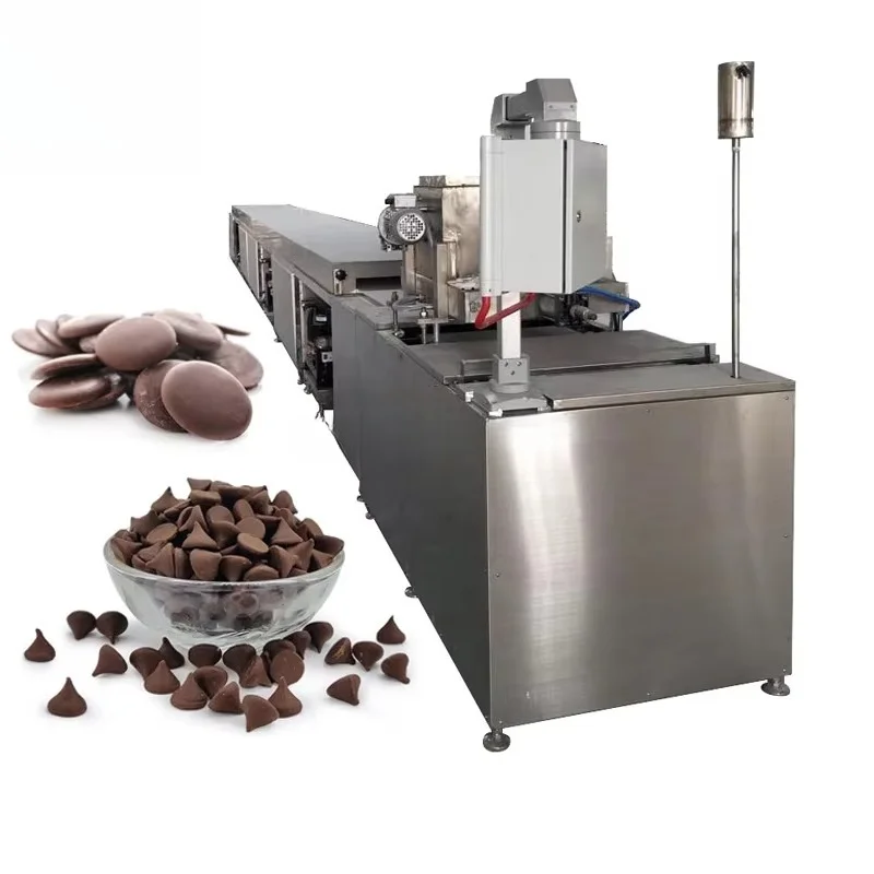 Commercial Chocolate Chips Making Machine Automatic Chocolate Drop Machine High Efficiency Chocolate Production Equipment