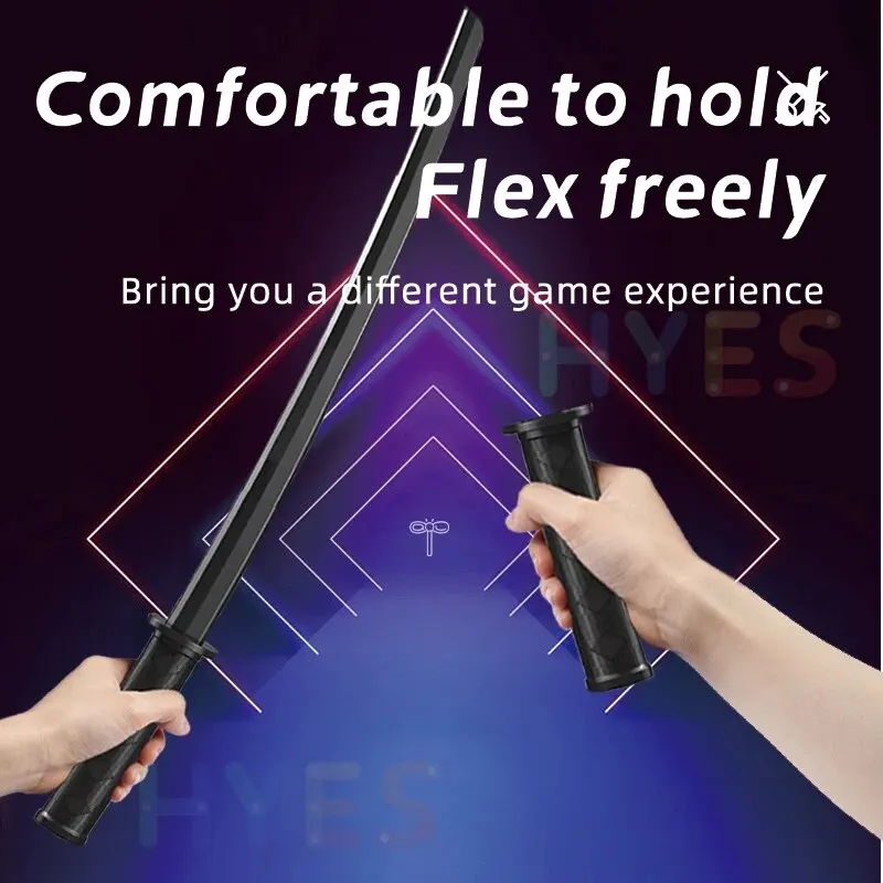 Faca samurai de gravidade extensível, adereço de cosplay, descompressão, brinquedo katana retrátil criativo, espada de gravidade, presentes para crianças e adultos