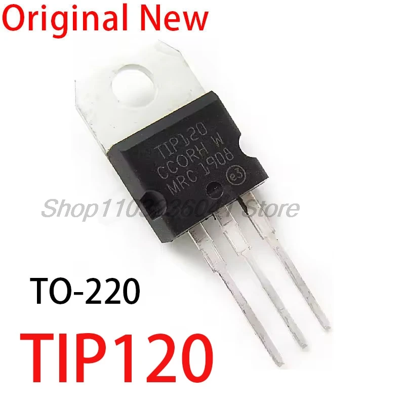 10pcs/lot TIP120 transistor TO-220 TIP-120 Darlington NPN 60V 5A new original In Stock