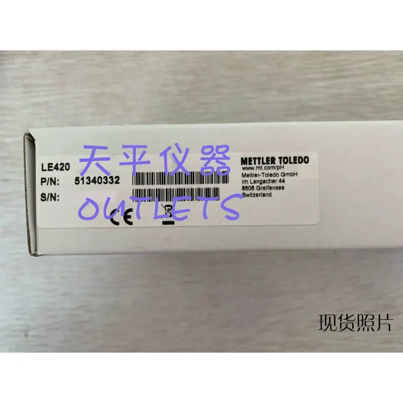 Mettler Toledo pH composite electrode le420. Suitable for pH meter Fe20 FE28 12997879 probe.