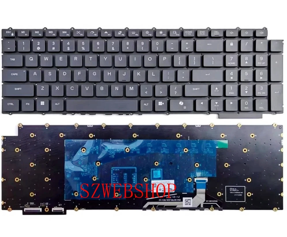 

Новая механическая клавиатура с RGB-подсветкой для ноутбука Dell Alienware 18 Area-51 AA18250 P52E US