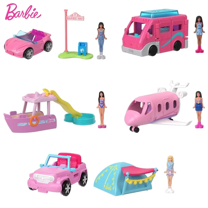 Mini Barbie Espumante Surpresa Terra, Boneca Solúvel em Água Bolso Cego Caixa, Batom Mudando a Cor Boneca, Ornamento Pequeno Item