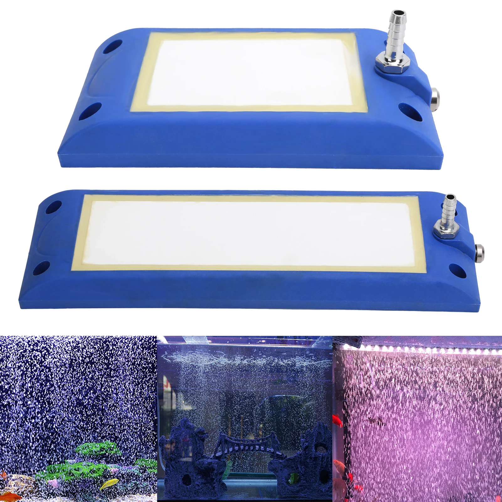 Aquarium Aeration Diffuser Bubble Diffuser Bar Fish  Micro Bubble Oxygen Diffuser Aquarium Dual Interface   Stone Bar