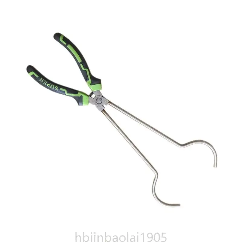 

E74E Efficient Crucible Clip Tool Clamps for Jewelry Casting and Metal Refinement