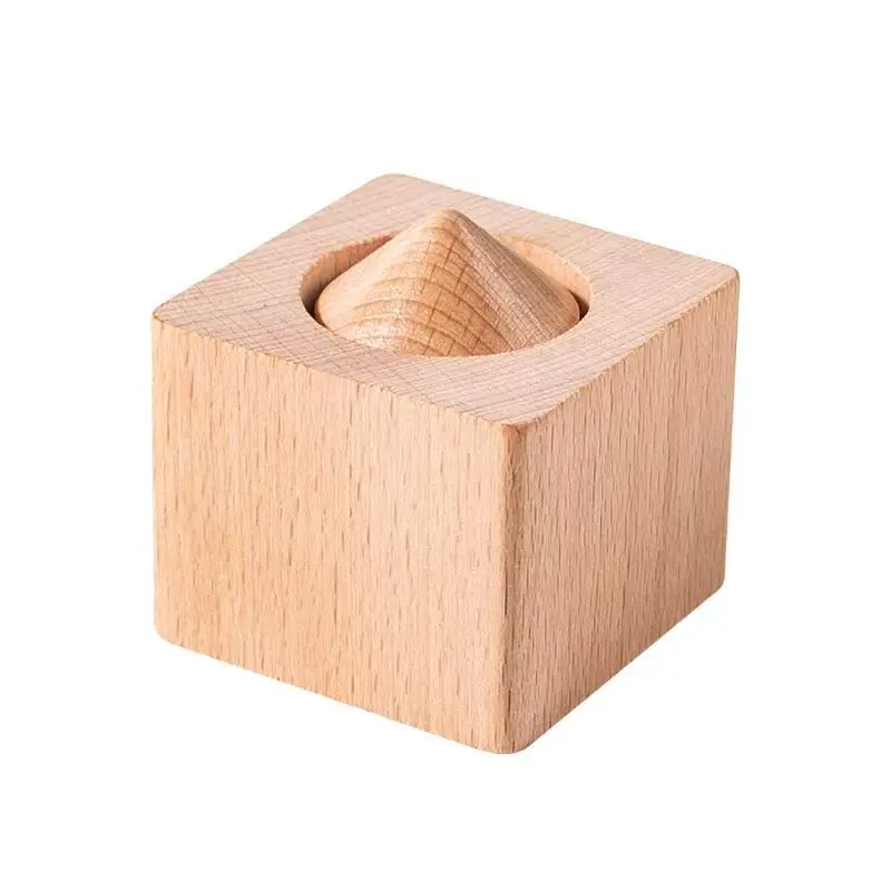 Impossible Wooden Blocks Take The Blocks Out Of The Cylinder Close Up Magic Tricks For Adults Teens Brain Teaser Mind Games