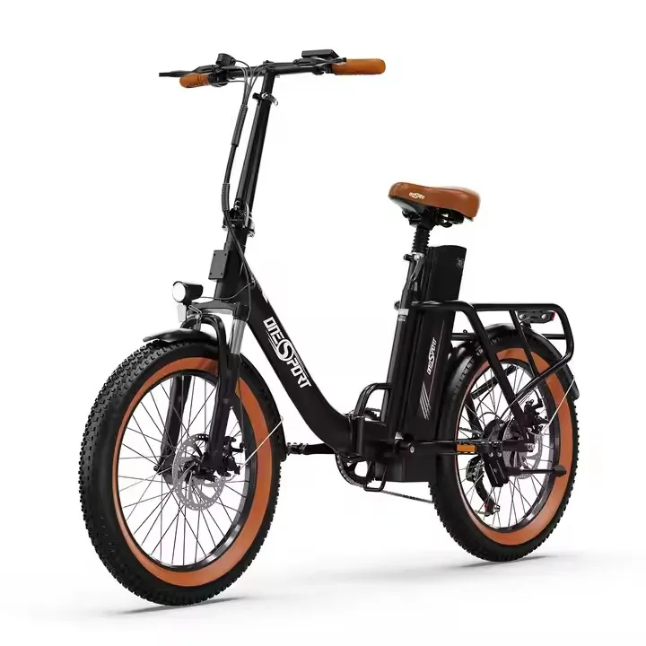 EU UK free shipping 250W electric bicycle 20 inch 25 KM/H electric city bike 48V 17AH double brake moutain e bike with shelf