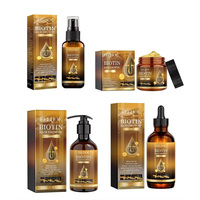 EELHOE Biotin Hair Spray for Man Women Repair Damage Restore Oil Scalp Repair Serum Spray Thicken Hair Care 30ml Scalp Treatment
