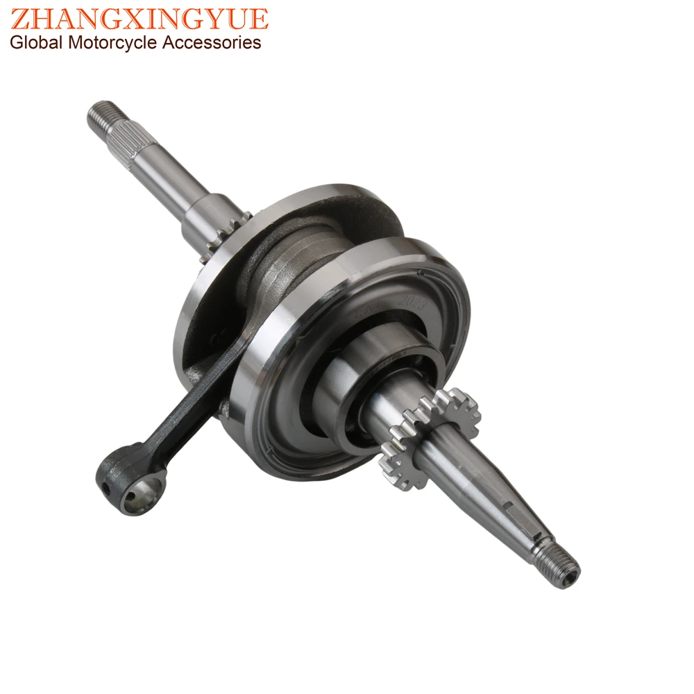 GY6 50 High Quality Crankshaft For Baotian BT49QT 50cc 139QMB 139QMA 16 Teeth 4T Engine Parts