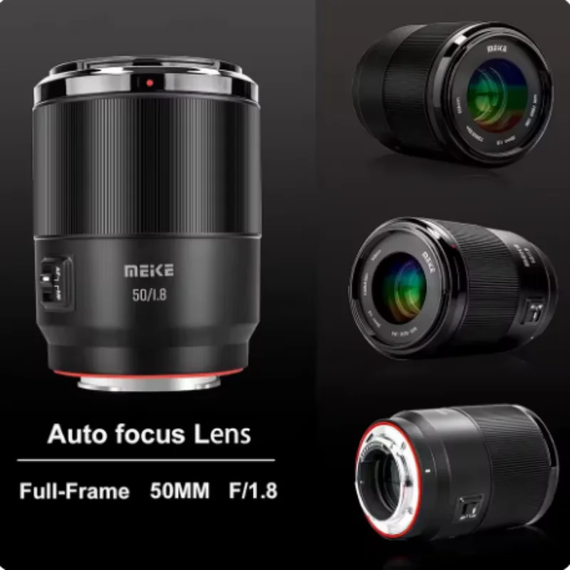 Meike Vollformat 50 mm F1.8 Autofokus-Objektiv für Sony E/Nikon Z-Mount-Porträtfotografie