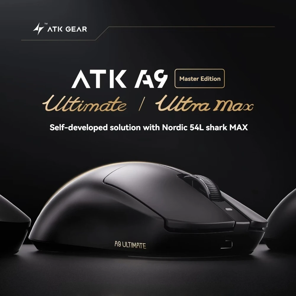 

Atk A9 Master Ultimate Gaming Mouse 2.4g Wireless Tri Mode Paw3950ultra Custom Ergonomic High Performance E-sports Gaming Mouse