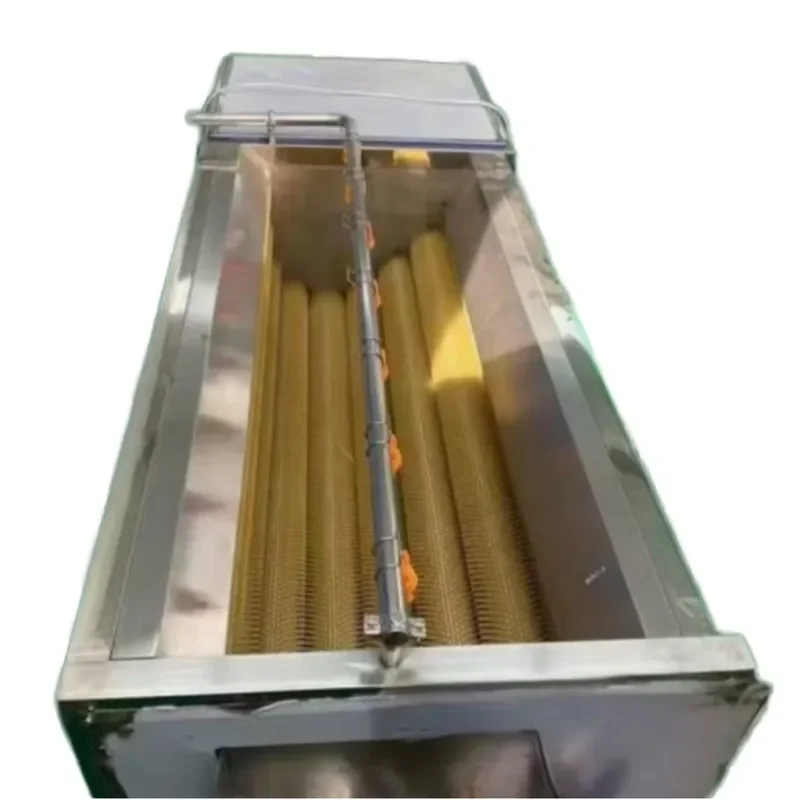 for Potato Peeling Cleaning Machine Slicing Vegetable Peeler 380V High Voltage with 1 Year Warranty Industrial Grade