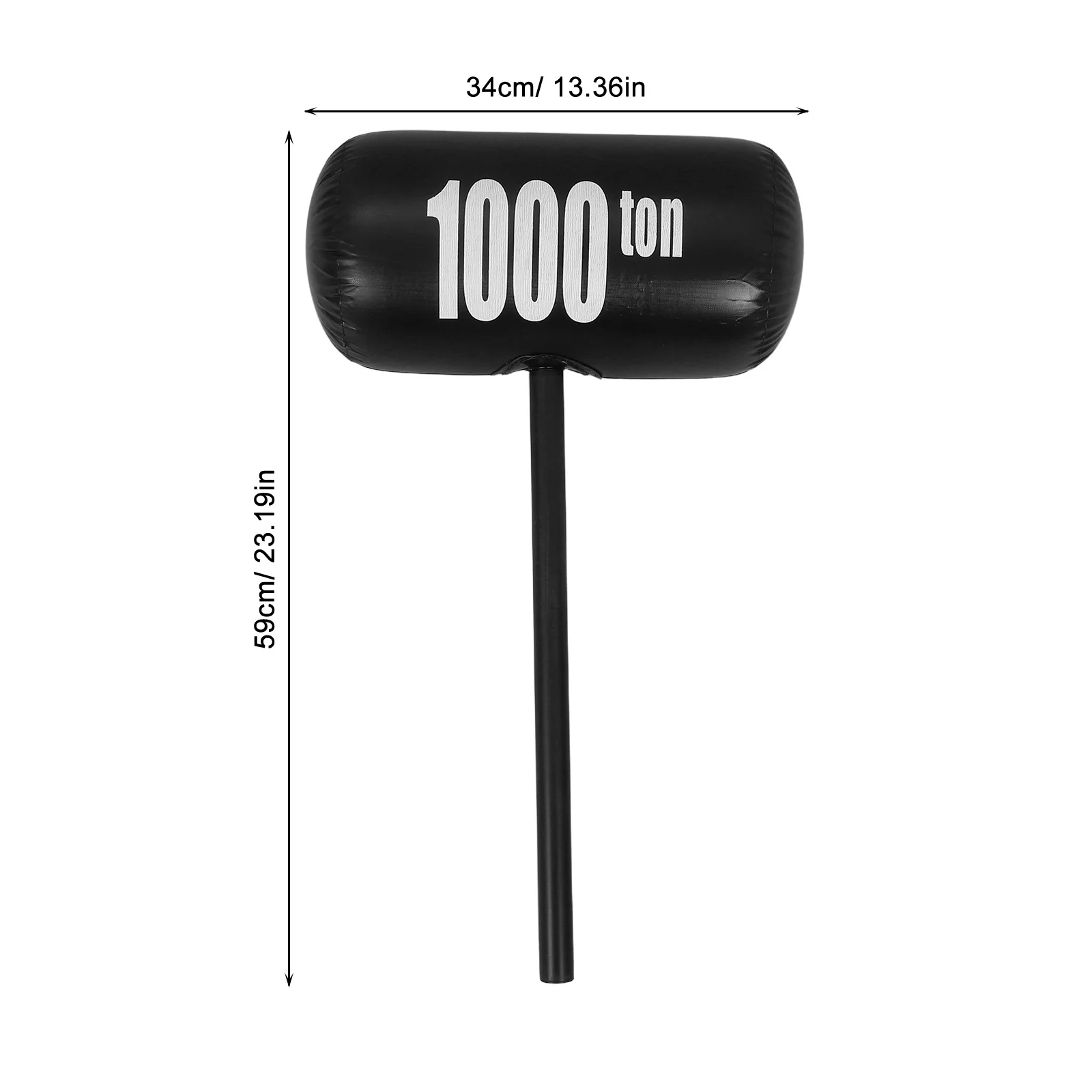 Creatieve opblaasbare hamer grote kinderen PVC zwembad party game kleurrijke kind opblaasbare hamers buitenspeeltuin gunst