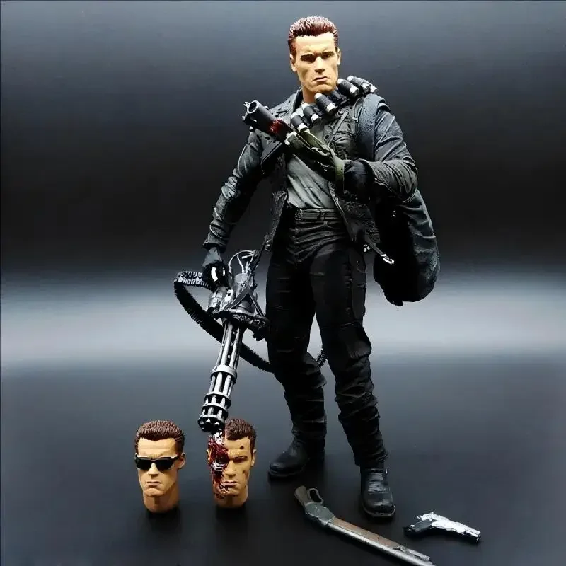Горячая продажа NECA Terminator 2 T-800 T-1000 мотоциклетная фигурка полицейского |   В наличии быстрая доставка