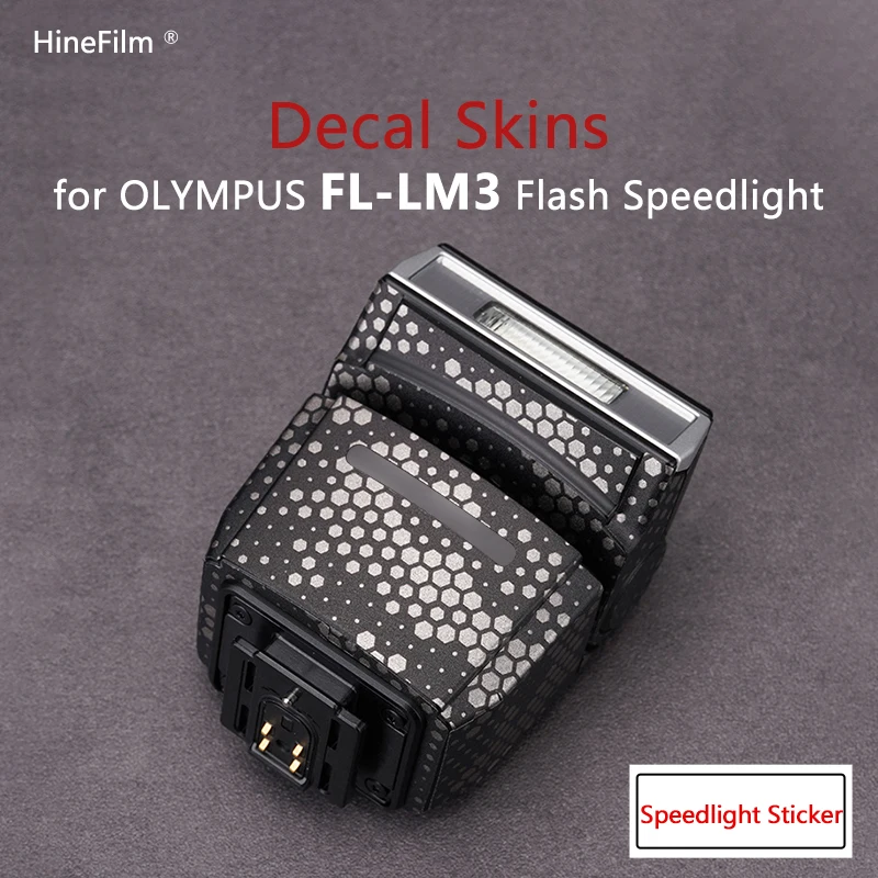 FL LM3 Flash Speedlight Decal Skin Coat Wrap Cover Film For Olympus FL-LM3 Flash Lamp Protector Sticker