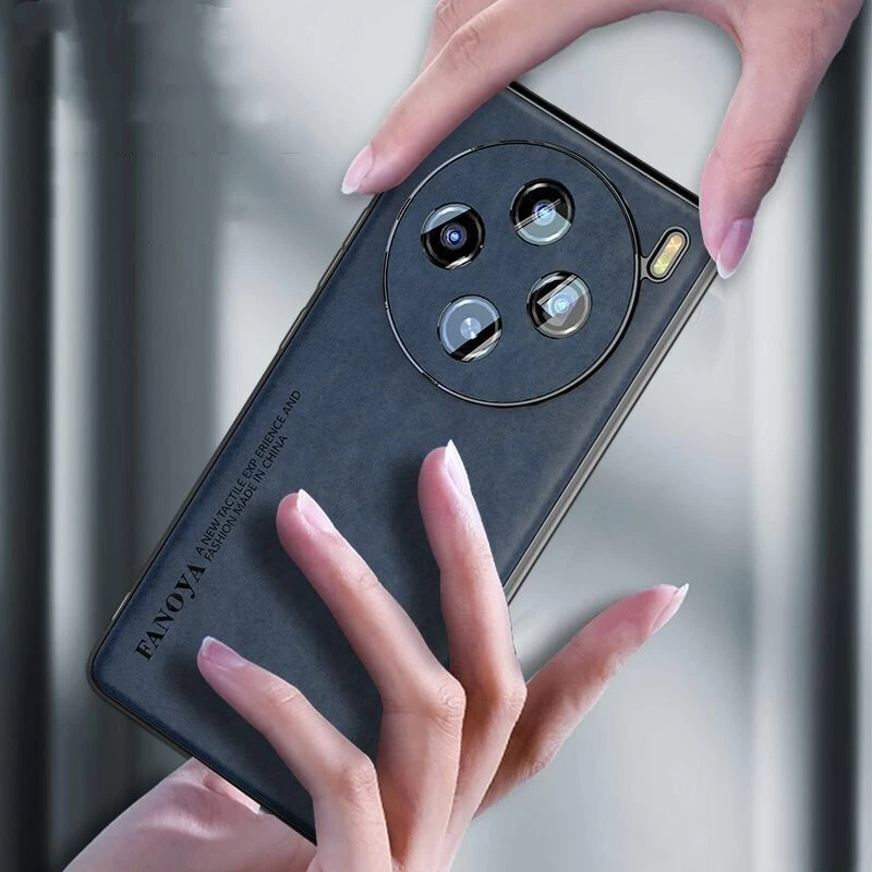 Funda For Vivo X100 Pro Case Luxury PU Leather Protection Phone Cover For Vivo X 100 X90 X90Pro Plus Silicone Shockproof Bumper image 5