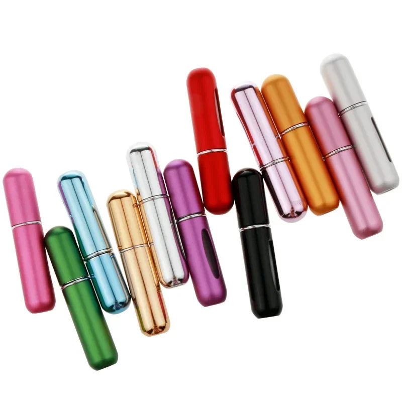 5ml Mini Refillable Perfume Bottle with Spray Scent Pump Empty Cosmetic Container Atomizer Bottle For Travel Tool