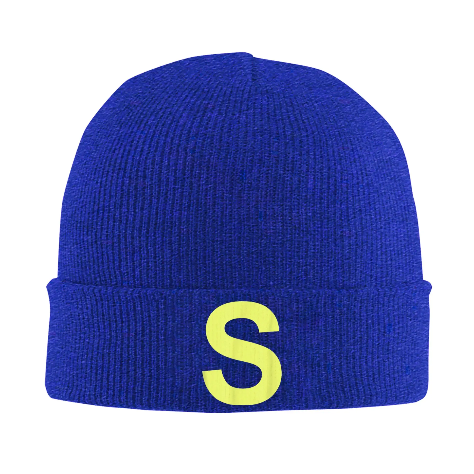 Letter S Chipmunk Group Matching Cosplay Knitted Hat Women's Men's Beanies Autumn Winter Fashion Hats Acrylic Halloween Warm Cap