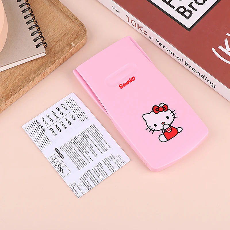 Hello Kitty Electronic Calculator Desktop Home Office School Financial Accounting Tool Slide Science Function Calculation Gifts