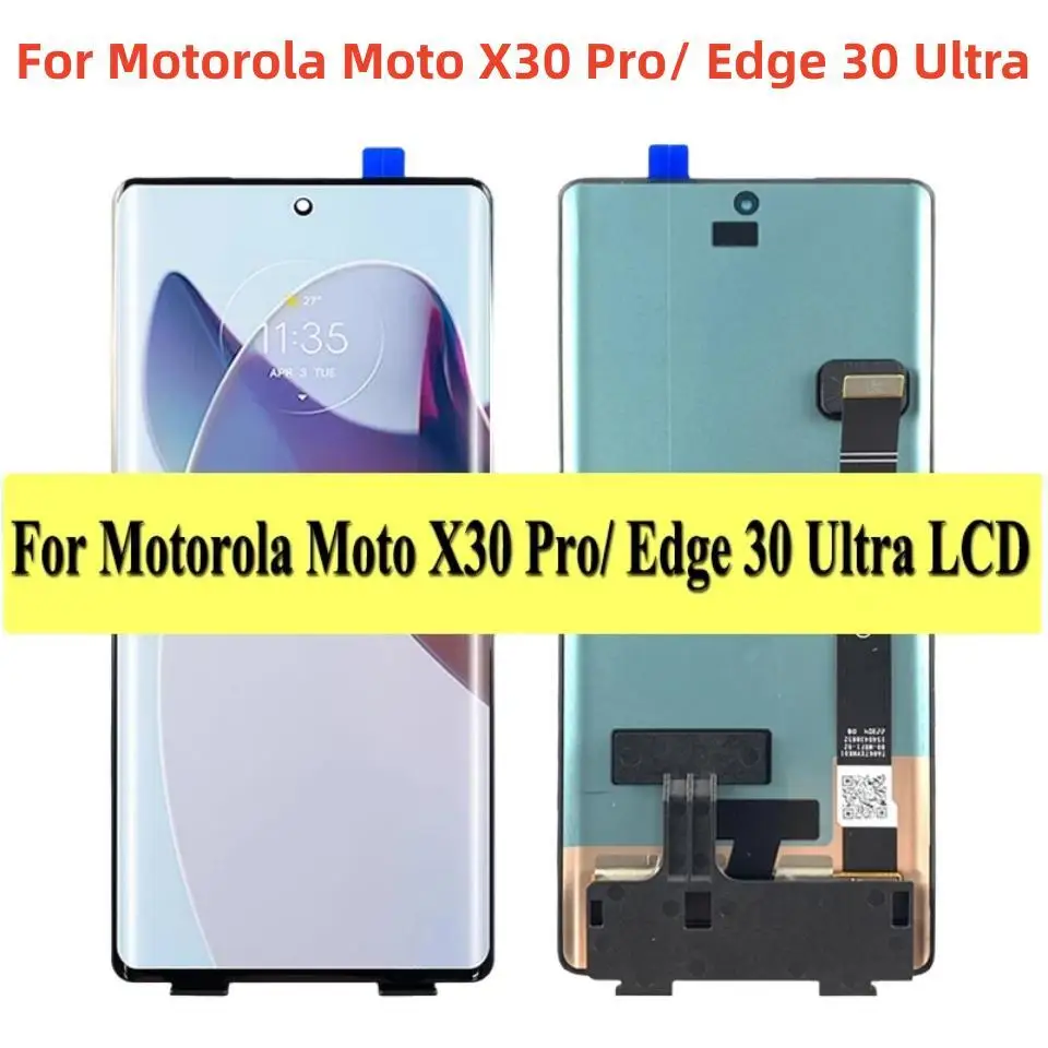 

Original For Motorola Moto X30 Pro XT2241-1 LCD Display Screen Touch Digitizer For Moto Edge 30 Ultra XT-2201 LCD