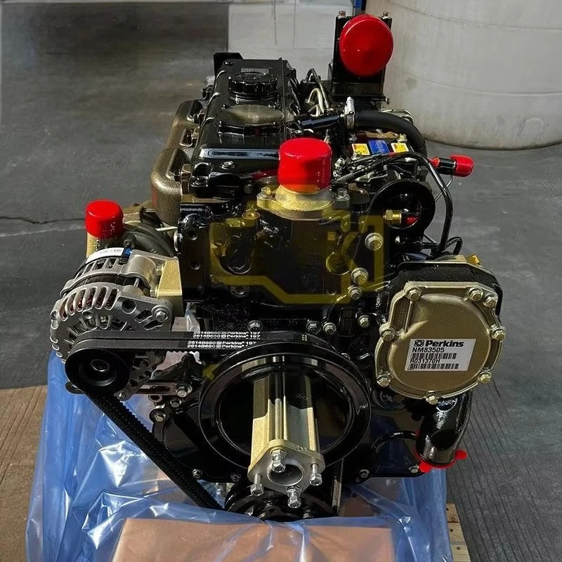 Perkins 1104D-44TA motor NM83505R 83KW op 2200 RPM originele Perkins 1104 C4.4 motor aangepast aangepast