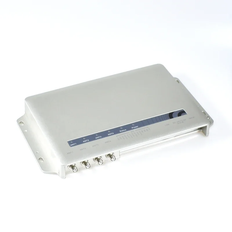 

4 Port UHF RFID Reader 860MHz-960MHz RS232,10/100M Ethernet UHF RFID Fixed Reader