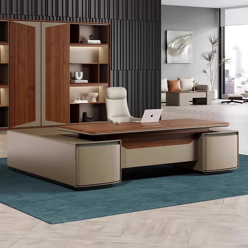 Modern Designer Office Desk Unique Minimalist Conference Luxury Office Desks Drawers Storage Escritorios Office Furniture