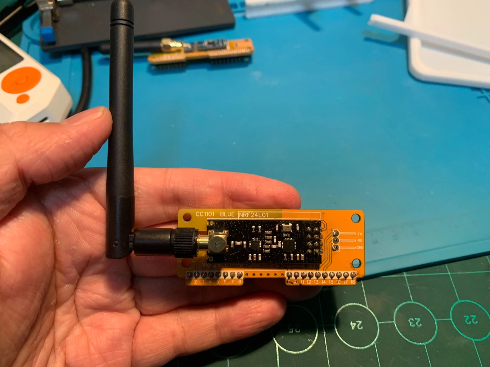 NRF24 module and GPIO module For Flipper Zero