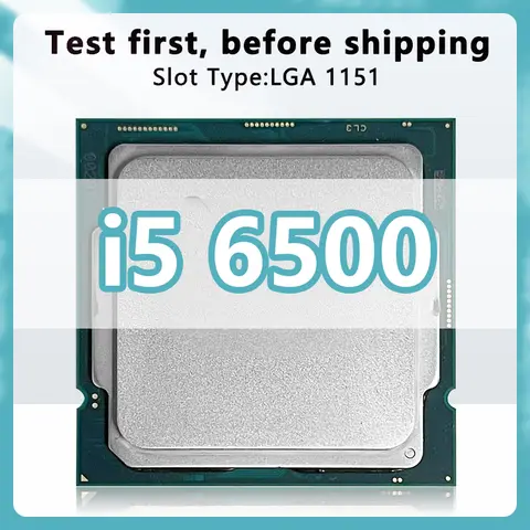 Core i5-6500 CPU 4 core 4 thread 3,20GHz 6MB 65W Processore di sesta generazione LGA1151 per processore Q270 Z270 scheda madre i5 6500