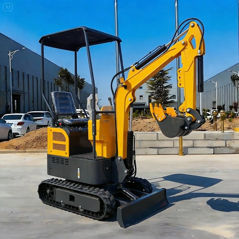 

Индивидуальный мини-экскаватор 1,0 тонны, дизельный, гидравлический, для строительных работ (Европа)