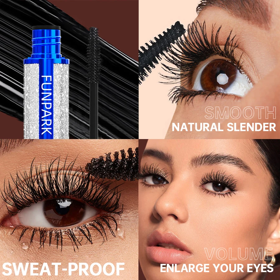 Black Thick Eye Mascara Lengthened Waterproof Sweat Proof Lasting Makeup Products Eyelash Extension 5D effect Korean Cosmetic