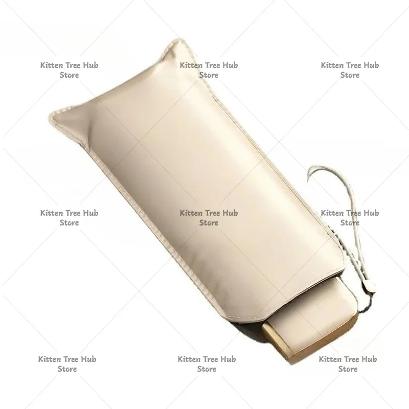 Flat Cute Mini Phone Umbrella for Women UV Summer Shade Umbrellas Portable Outdoor Pocket Sun Parasol Umbrella for Girls