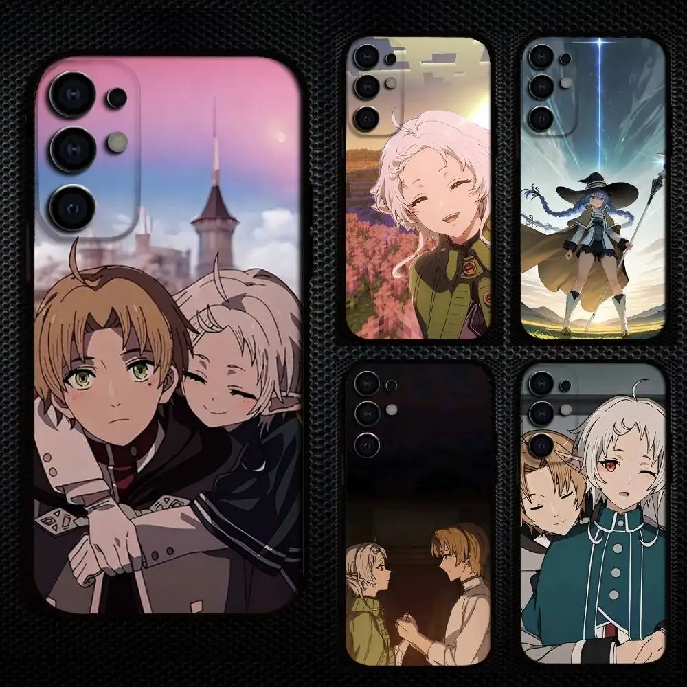 

Anime M-Mushoku T-Tensei Phone Case For Samsung S25,S24,S21,S22,S23,S30,Ultra,S20,Plus,Fe,Lite,Note,10,9,5G Black Cover