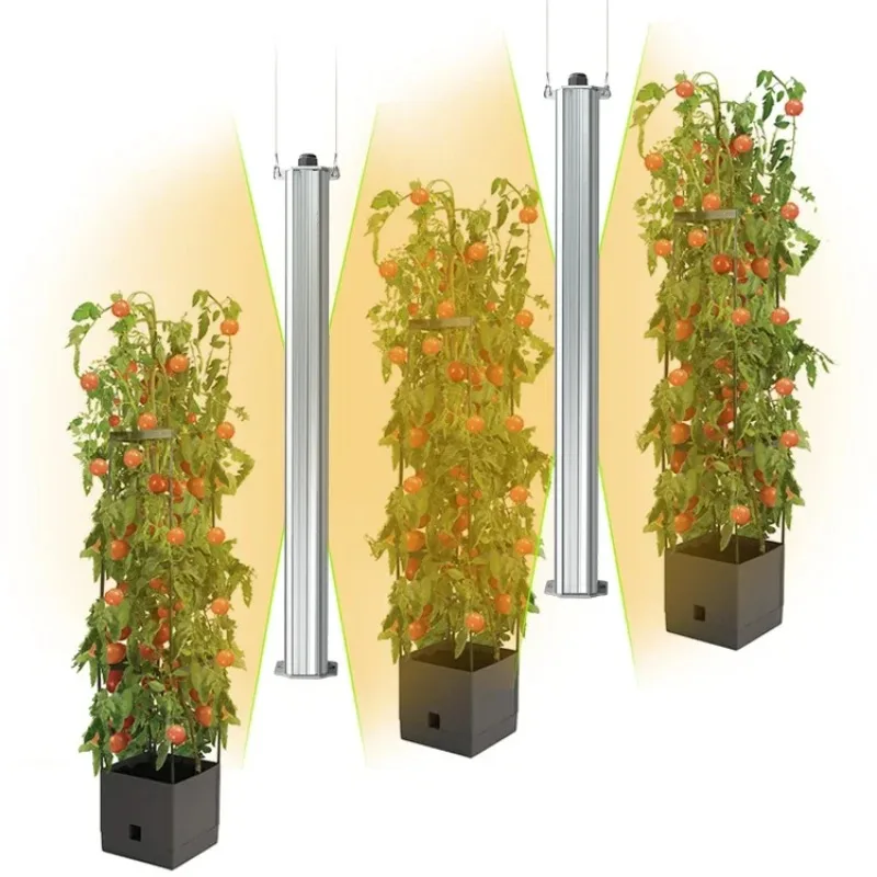 Best ETL Listed Plant Green Wall Agriculture Farming Vertical Garden Hydroponic Tomatoes Cucumbers Double Sided Grow Light
