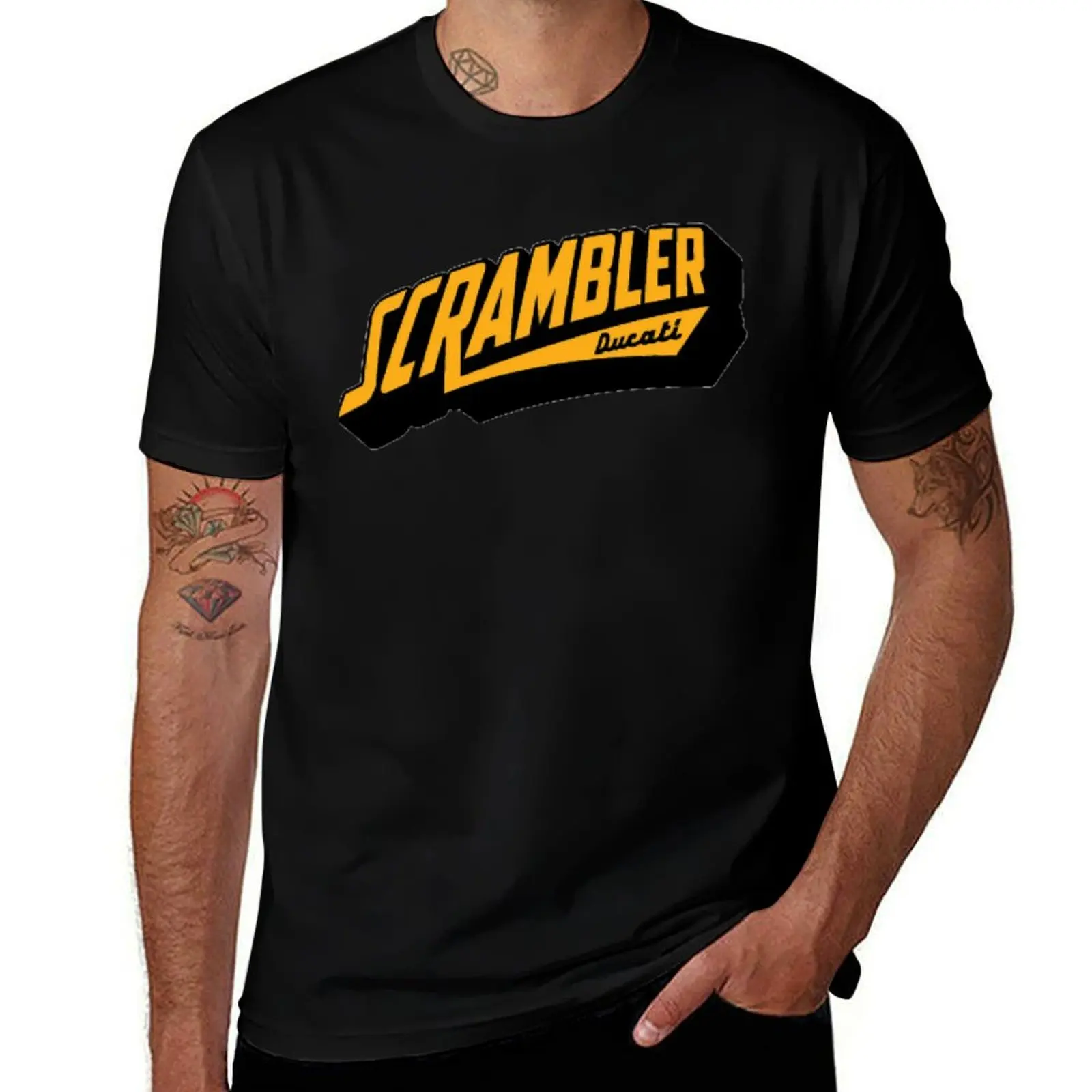 

Scrambler Memorabilia T-Shirt man clothes sports fans man t shirt blanks mens graphic t-shirts anime