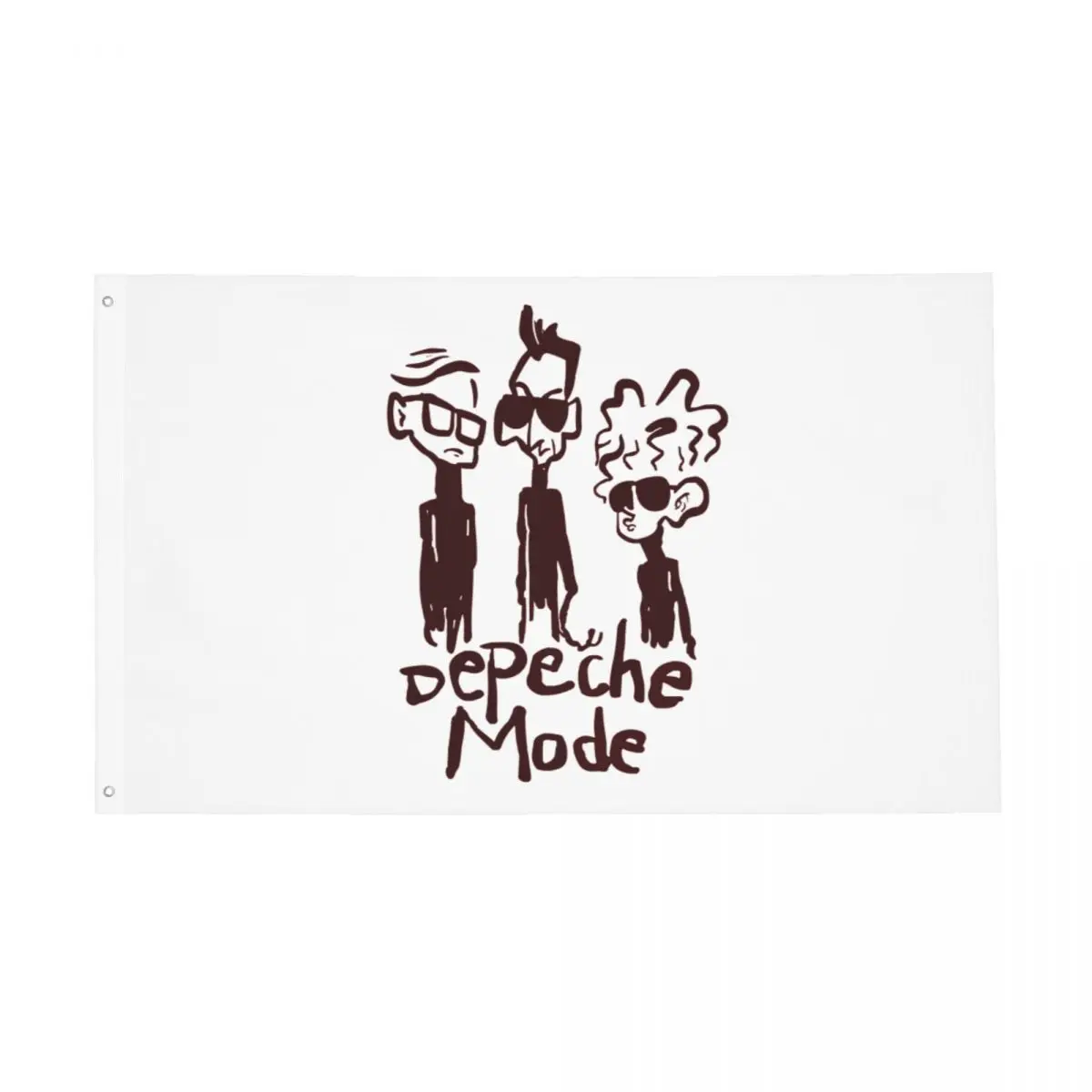 

Cartoon Dave Gahan Depeches Mode Flag Outdoor Banner All Weather Decoration Double Sided 60x90 90x150cm Flags