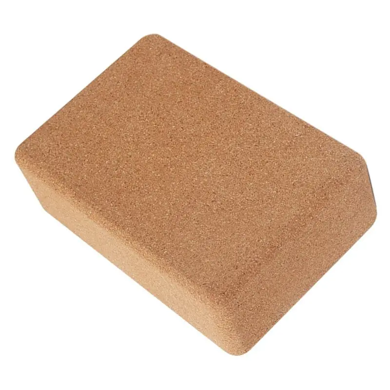 XSXS-2X Cork Yoga Block Gym Blocks Cork Yoga Brick Exercise Stretch Body Shaping Yoga Blocks Fitness Yoga Accessories B