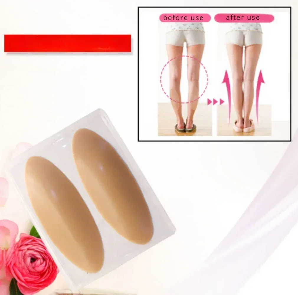 

Profession Calf Pads Portable Leg Orthotics Pad Self Adhesive Silicone Leg Pad for Bending or Thin Gel Orthotic Pad Body Beauty