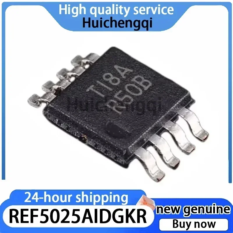 1PCS New Original REF5025AIDGKR REF5025AIDGKT MSOP8 Screen Printed R50B Voltage Reference Chip