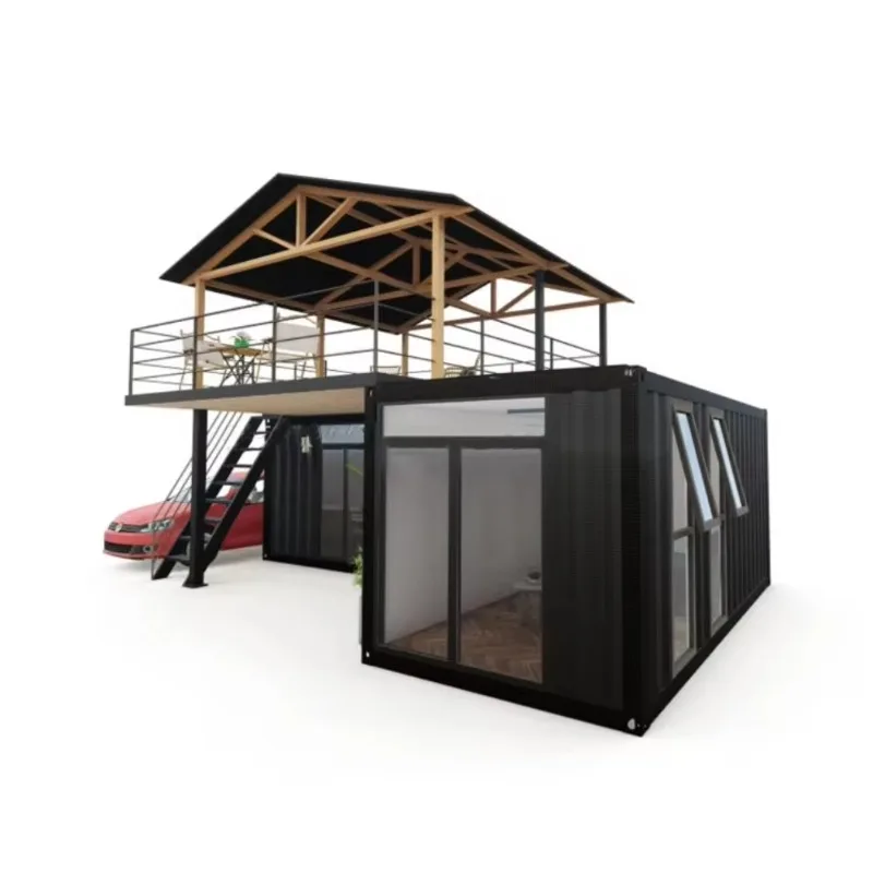 Expandable Container House Foldable Modular Cabin Farm Office Guest House Backyard Studio for Home Farm Use